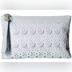 Carol wristlet by Carlos Santana baby blue